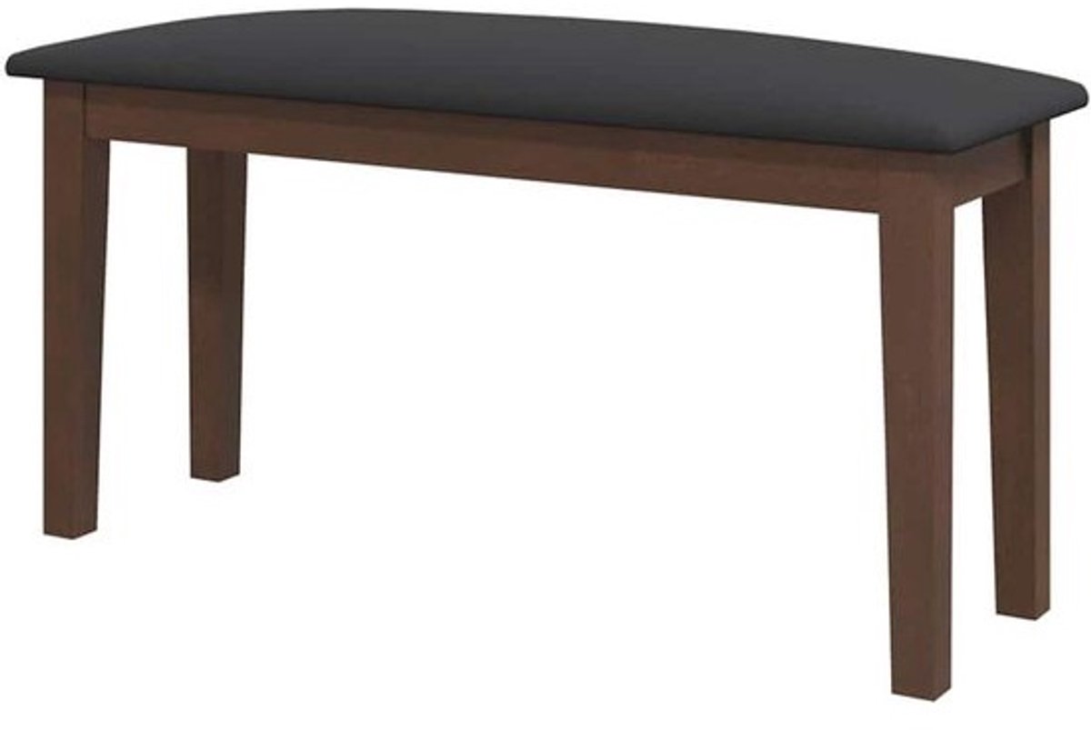 Houten Sofa - Bank Stoel - Extra Zitplaats - Massief Rubber Hout - 90 cm - Bruin