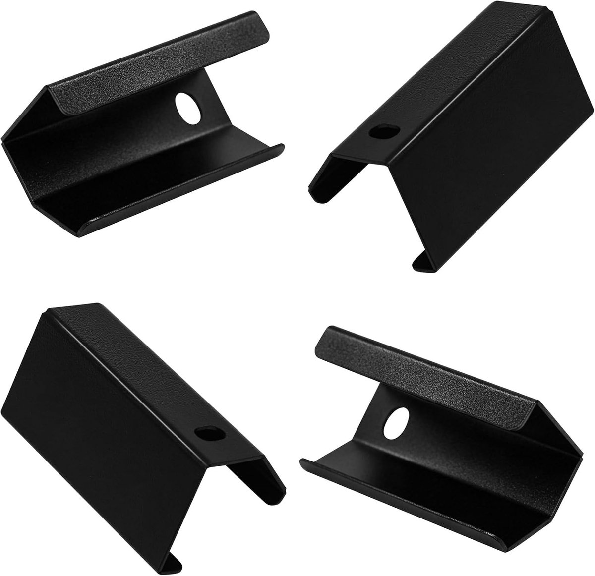 4Stks Reptiel Terrarium Gaasdeksel Clips, Heavy Duty Terrarium Deksel Cover voor 5-29 Gallon Aquarium, Metalen Escape Proof Vergrendelingsclip Voor
