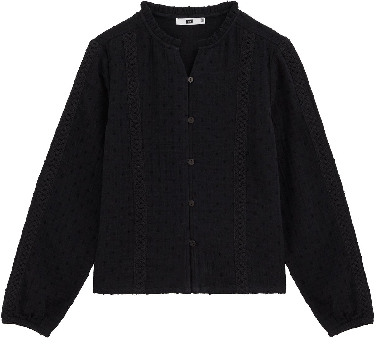 WE Fashion Meisjes blouse met structuur
