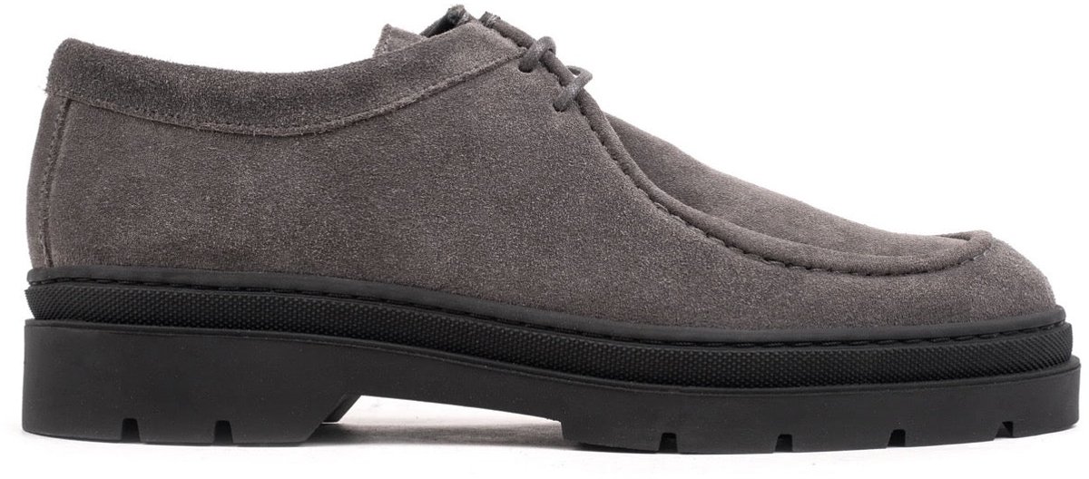 Hinson elon lace moc antracite suède