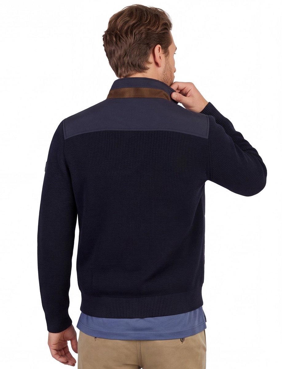Bugatti vest donkerblauw