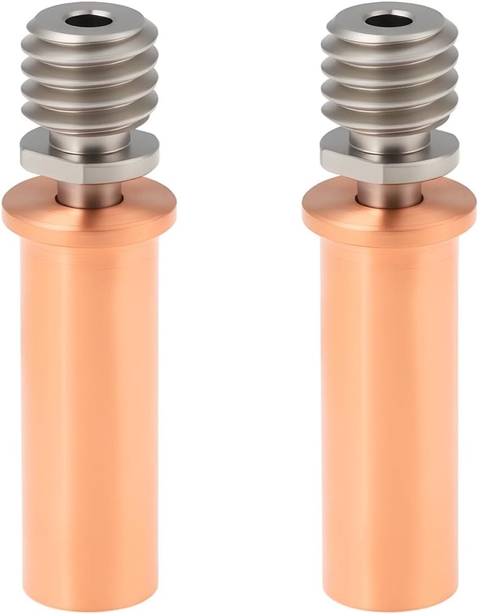 Bimetallic Titanium Koper Heat Break Throat Tube 1.8mm voor 3D Printers en Hotends