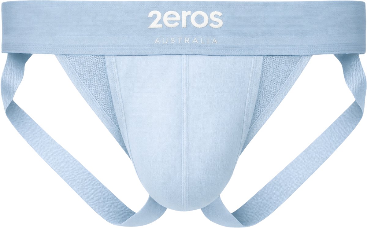 2EROS AKTIV Cronus Jockstrap Blue - MAAT M - Heren Ondergoed - Jockstrap voor Man - Mannen Jock