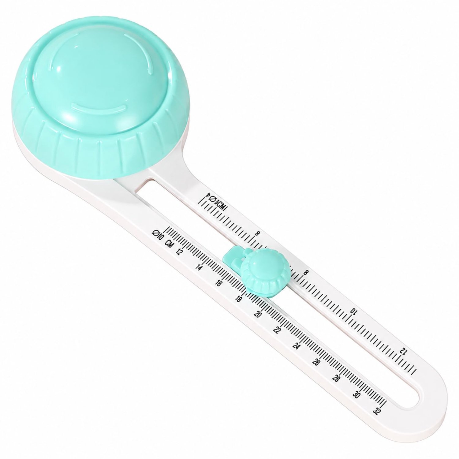 Cirkelsnijder papier verstelbaar 10-32 cm - precisie - ideaal voor knutselprojecten - m-winkel