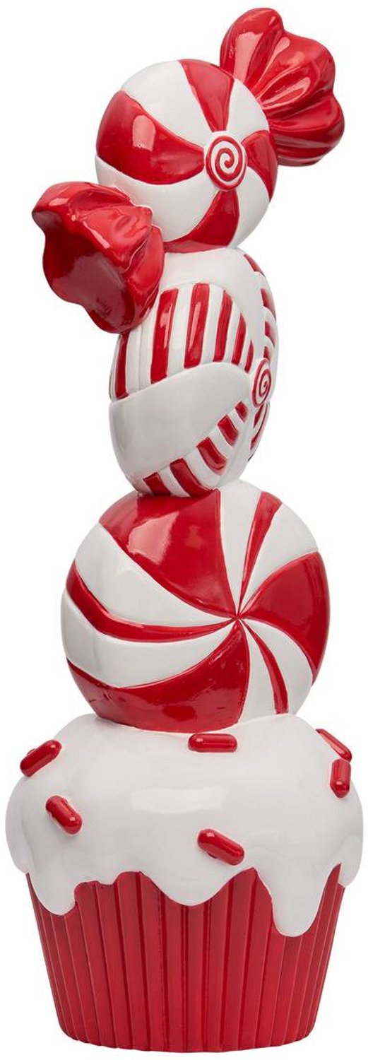 Lot de 4 cupcakes de Noël H. 81 cm