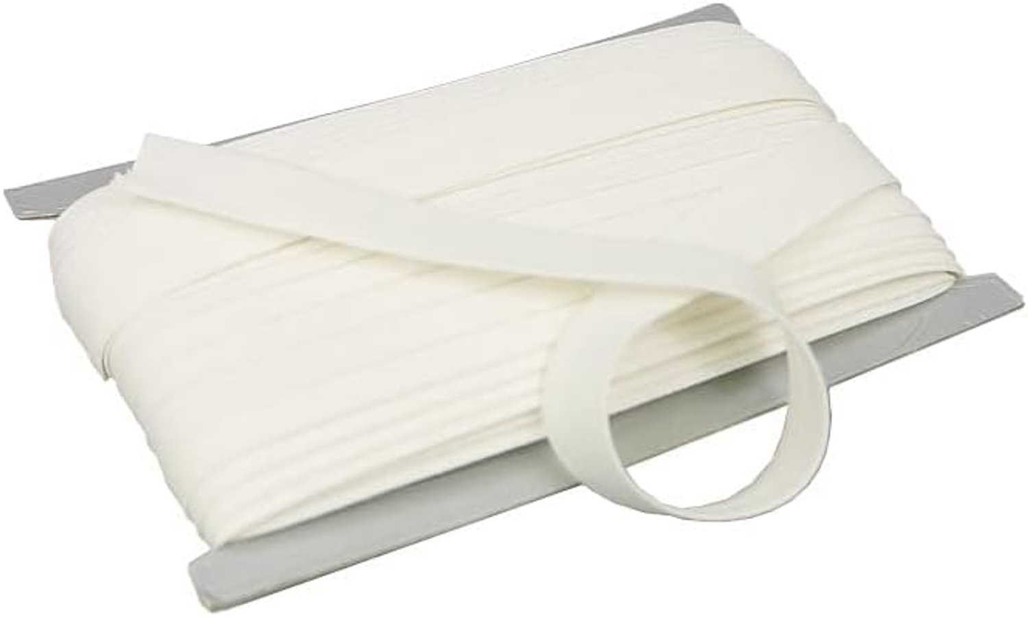Biasband 18mm - 10m katoen - Beige (125) - Voor nette randen - Luxento
