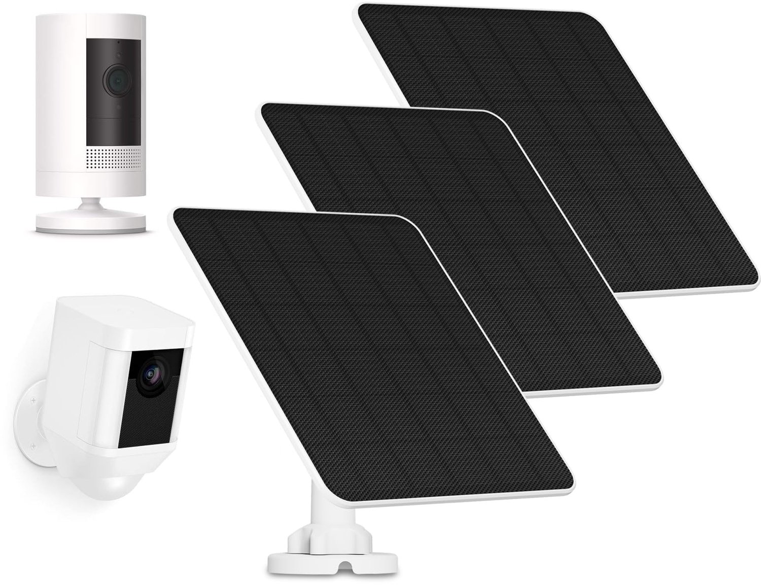 5W Zonnepaneel voor Ring Camera's, Set van 3