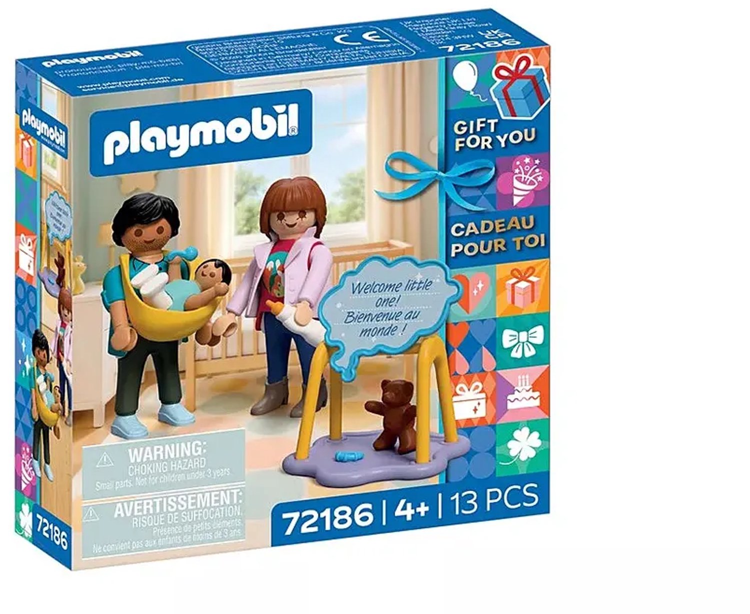 Playmobil geboorte speelset - baby familie cadeau set. – foto 4