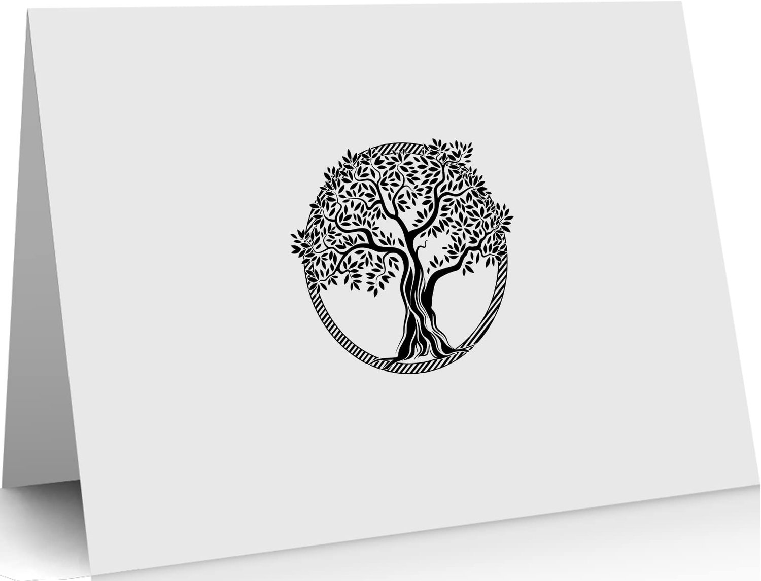 12 Note Cards met Kraft Bruine Enveloppen - Gerecycled Papier