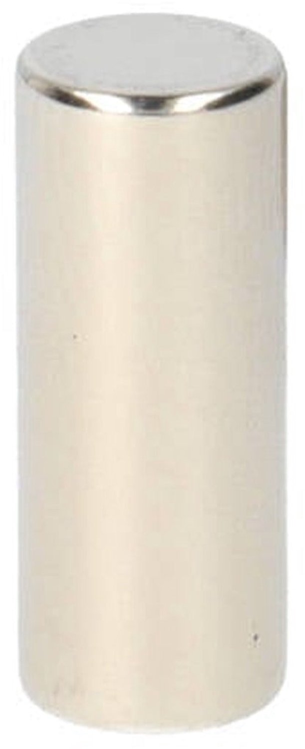 Neodymium Staafmagneet Ø8 x 20 mm N45 NiCuNi – 8 stuks