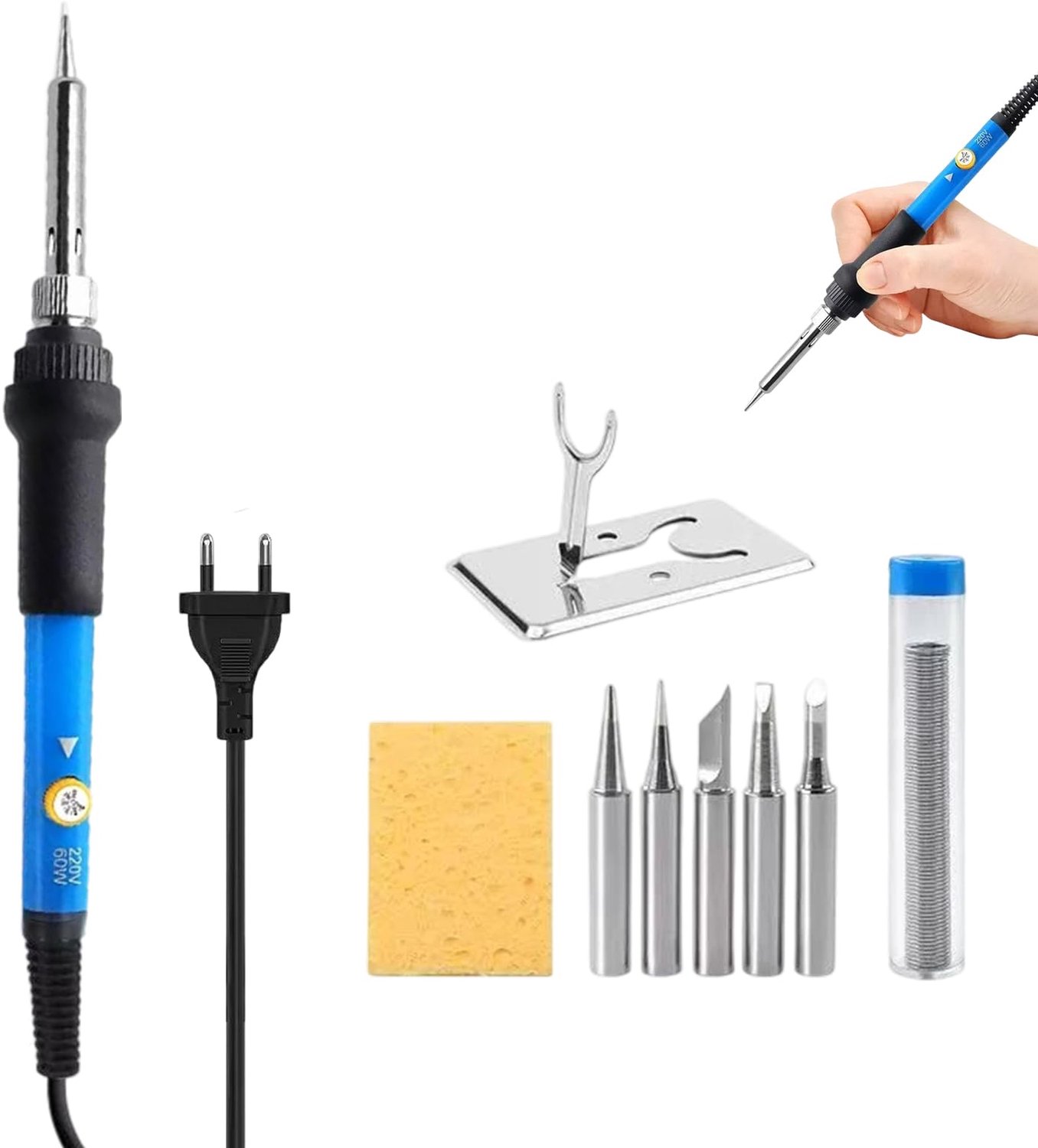 Solderingsset met 60W Soldering Iron en Tin