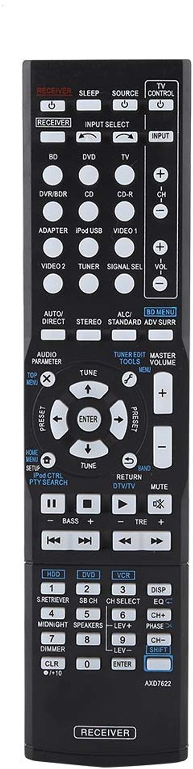 Afstandsbediening Vervangend Model voor Pioneer - Universeel - Stabiele Prestaties - Tot 8 m Bereik - Intelligente Controller - Perfect Passend - Tv Afstandsbediening
