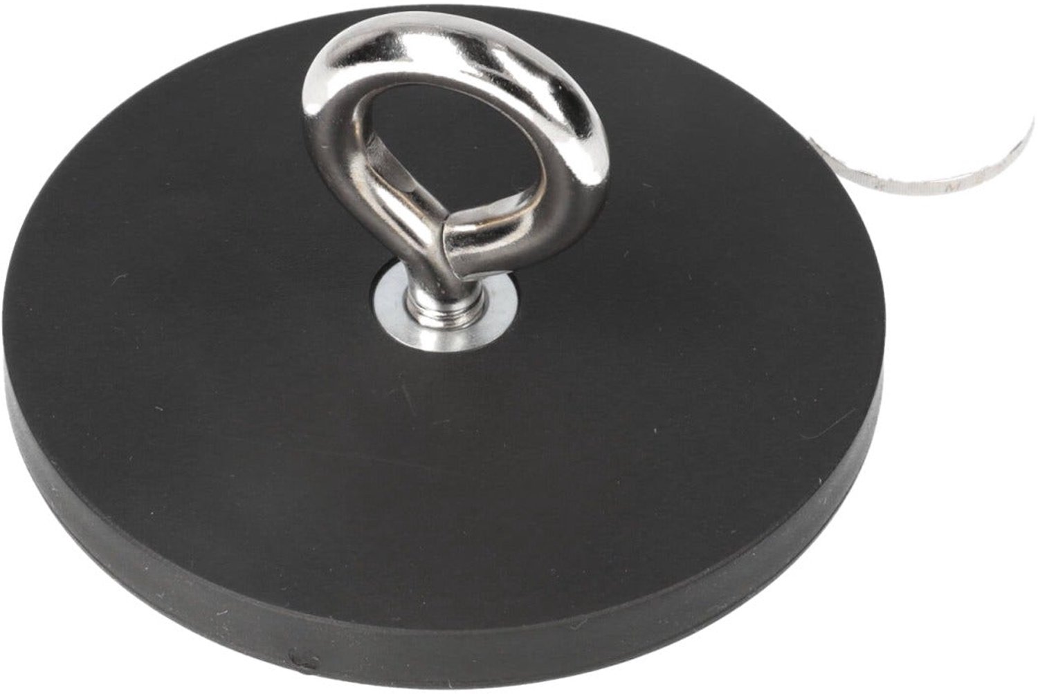 Neodymium Rubber Oogmagneet Ø88 mm N40 Stalen Pot