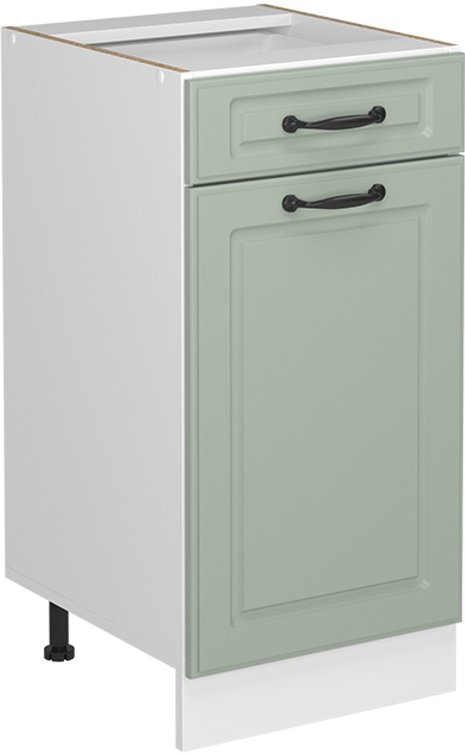 Vicco Keukenonderkast R-Line, Mint landelijk/Wit, 40 cm zonder werkblad