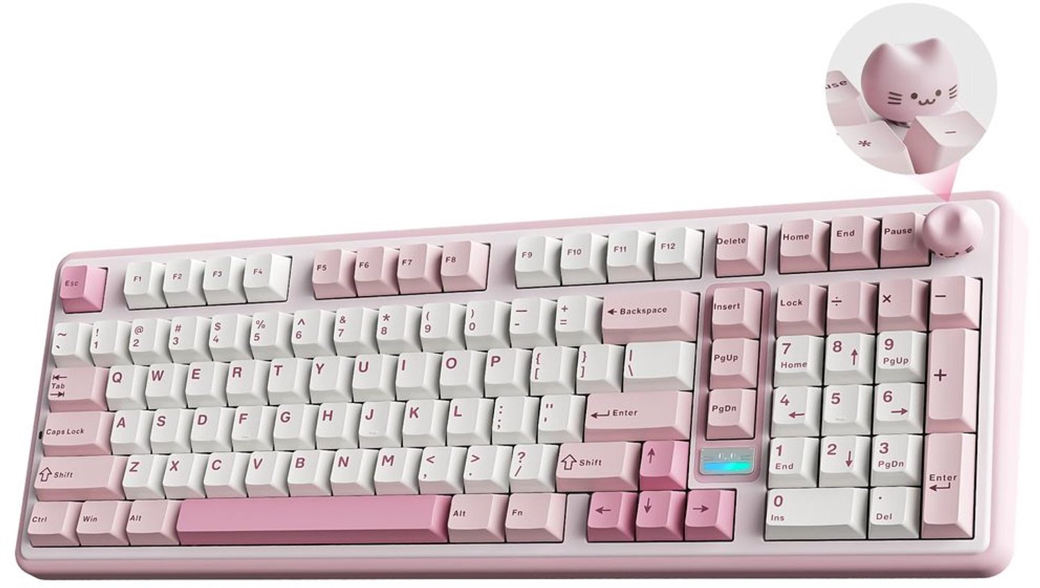 Draadloos Mechanisch Gaming Toetsenbord met 96% Layout