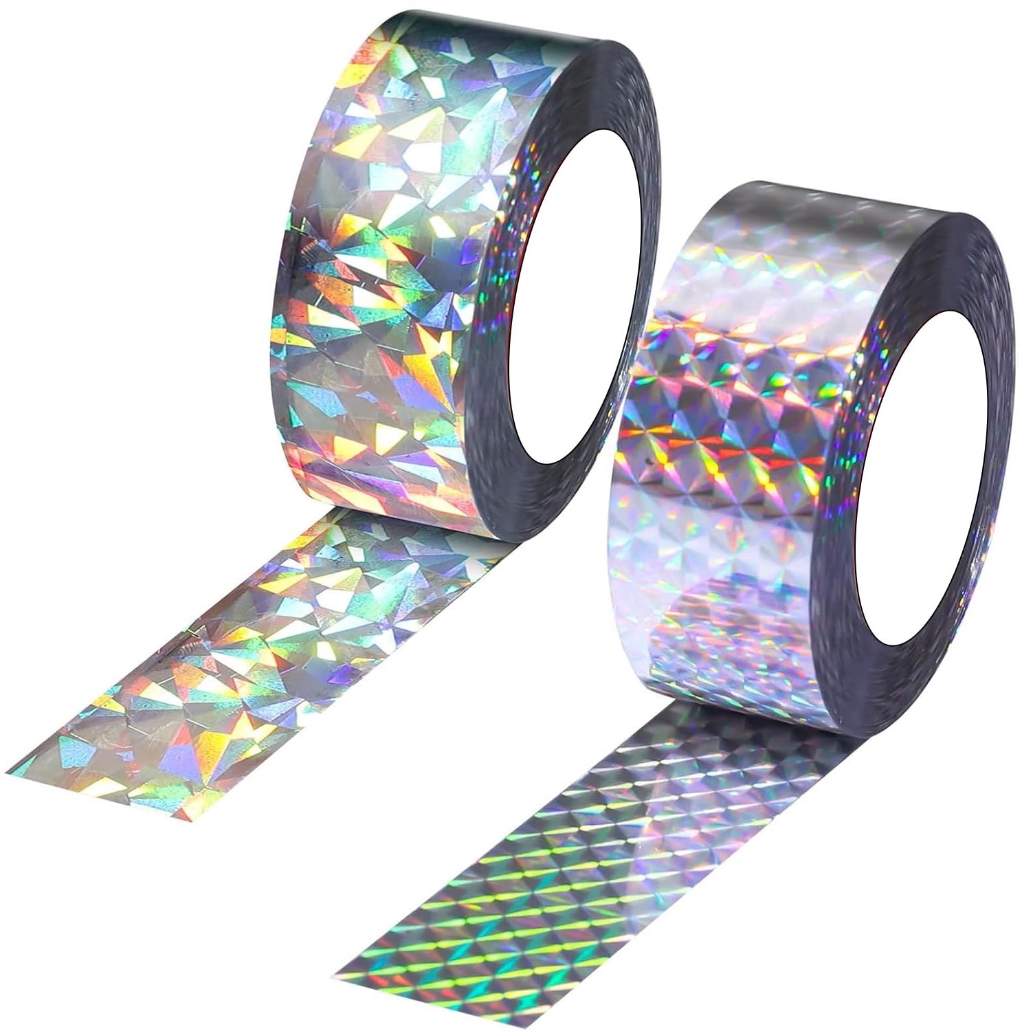 Reflecterende vogelwerende tape - 80 meter premium afschrikmiddel voor tuin en boerderij