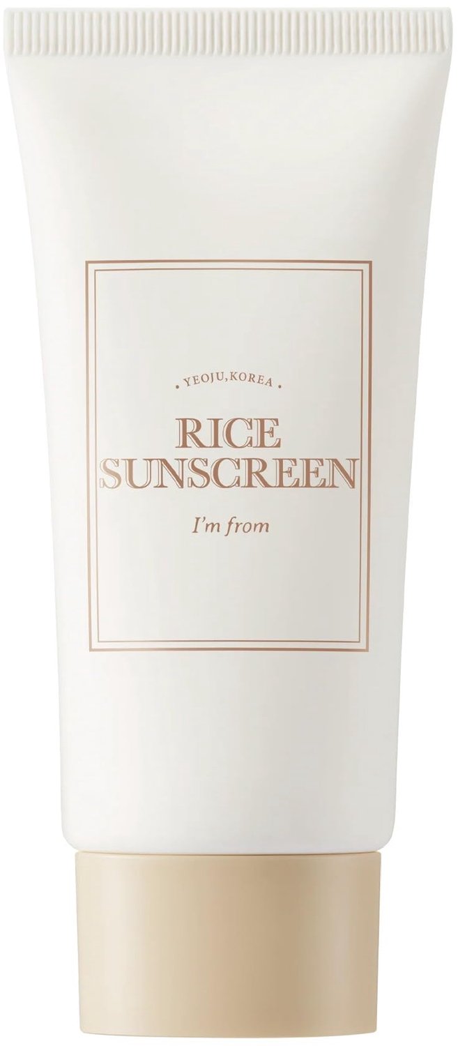 Fysieke Zonnebrandcrème met Rijstextract en SPF 50