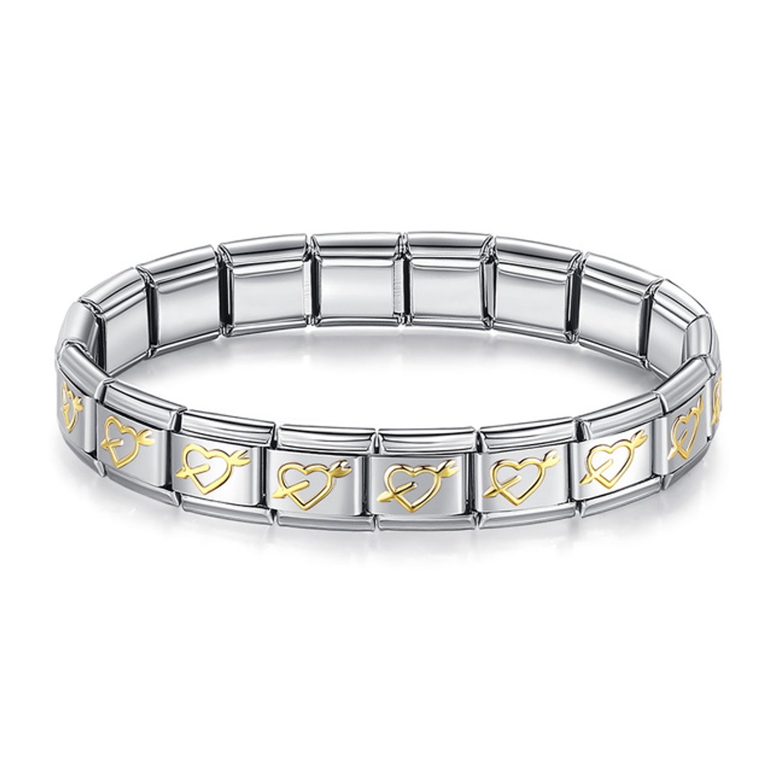Basis set armband Struck by L-O-V-E
