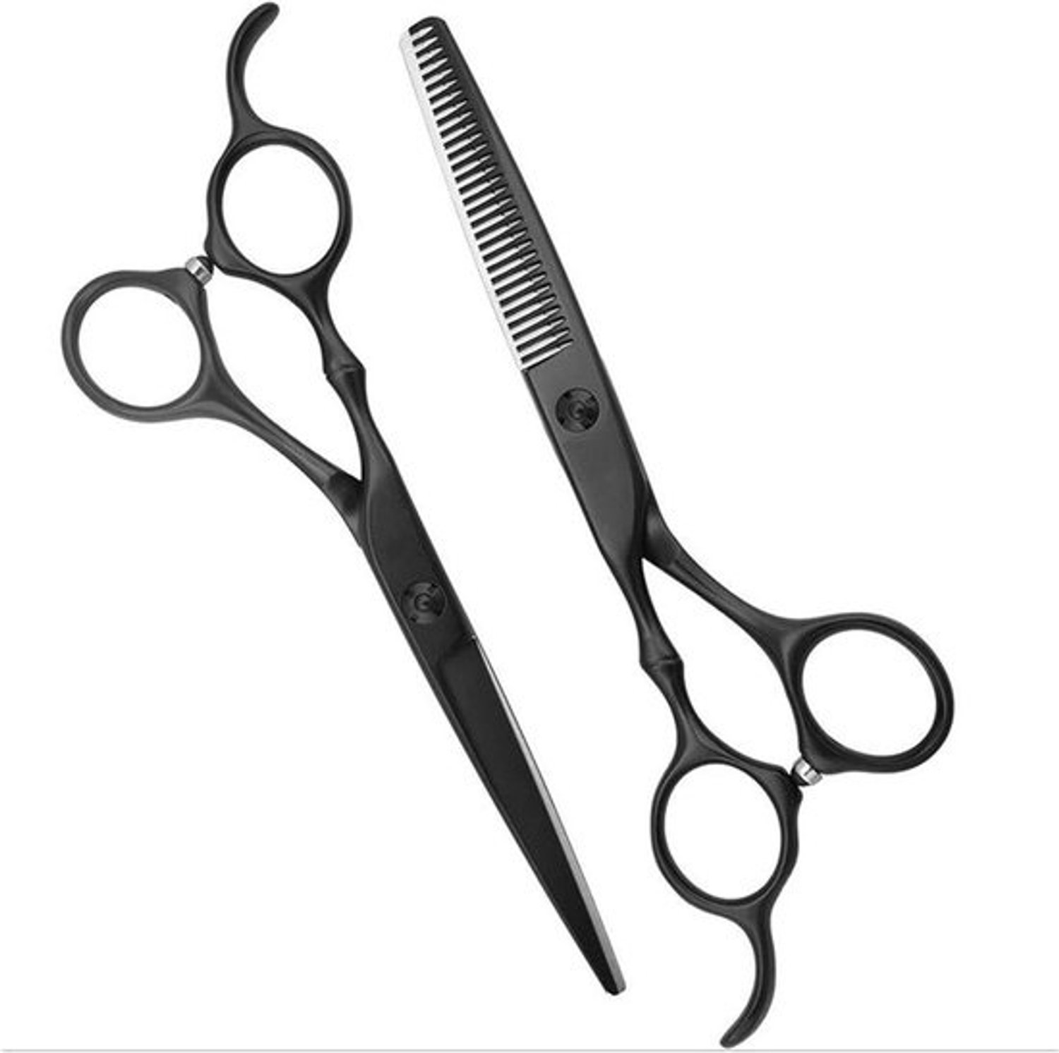 Scharen voor haarknippen 6 inch kappersscharen Set Kapsel Dunner Kapper Schaar Gesneden tanden Schaar Kappersschaar Haarknipset