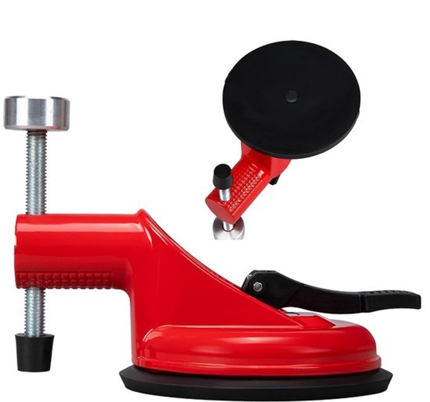 Tegel Nivelleerder - Zuignap Tool - Tegels Plaatsen - Aluminium Legering - 122 mm Zuigbeker - Zilver