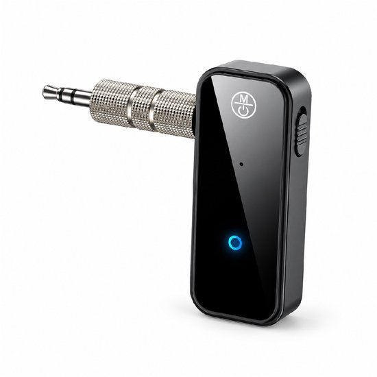 Bluetooth Receiver & Transmitter – Bluetooth 5.0 – 2-in-1 Bluetooth Ontvanger en Zender – 3,5mm AUX Adapter – RX/TX – Auto, TV & Audio — afbeelding 2