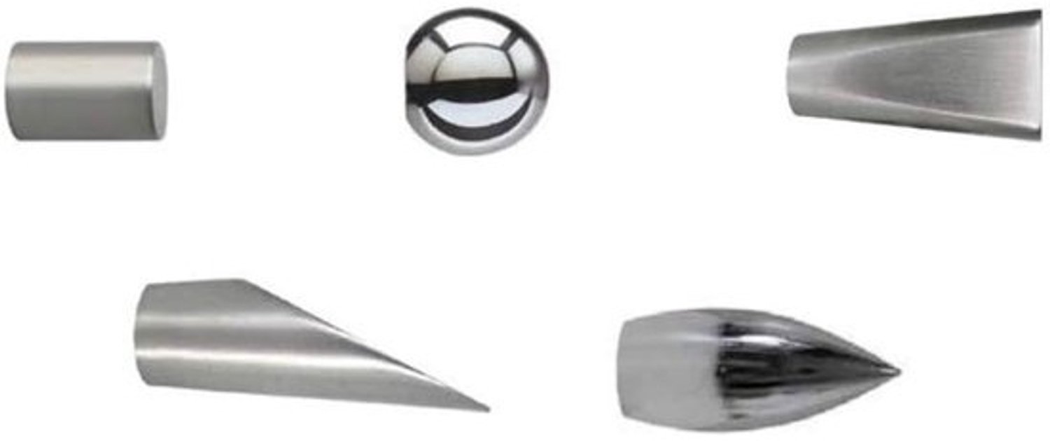 Gordijnroede Eindkappen - Roede Stoppen - Venster Decoratie - Eenvoudige Bevestiging - 20 mm Diameter - Chroom Nikkel