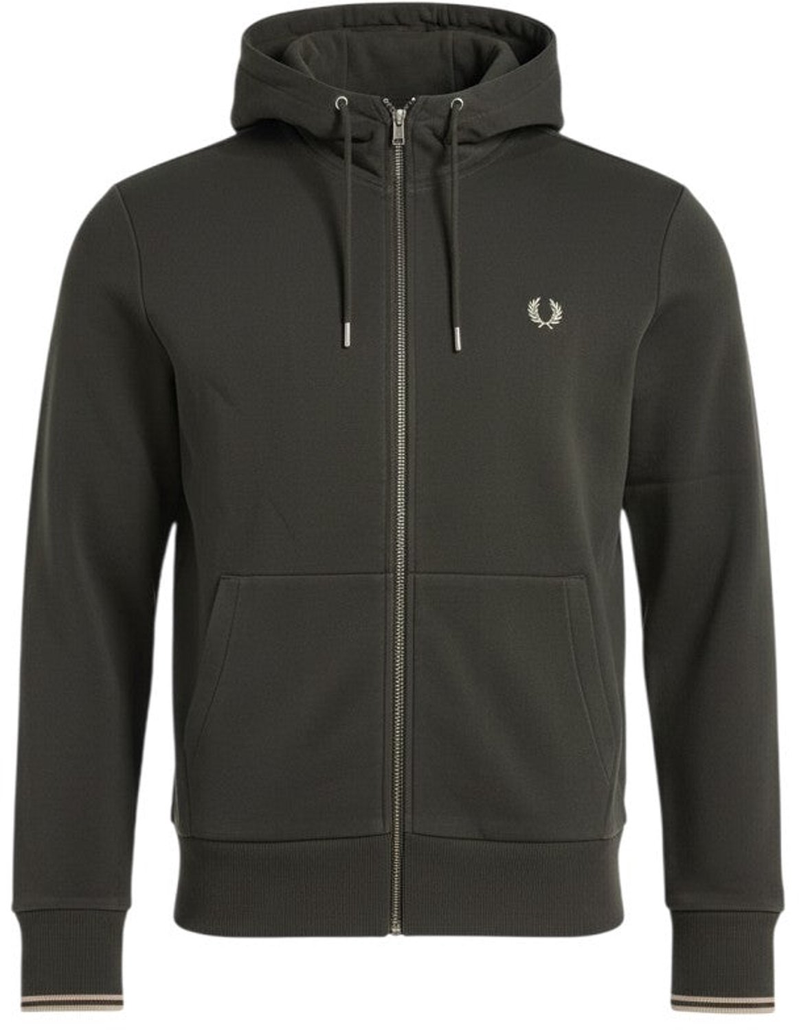 Fred Perry Cardigan Kaki XL Creme