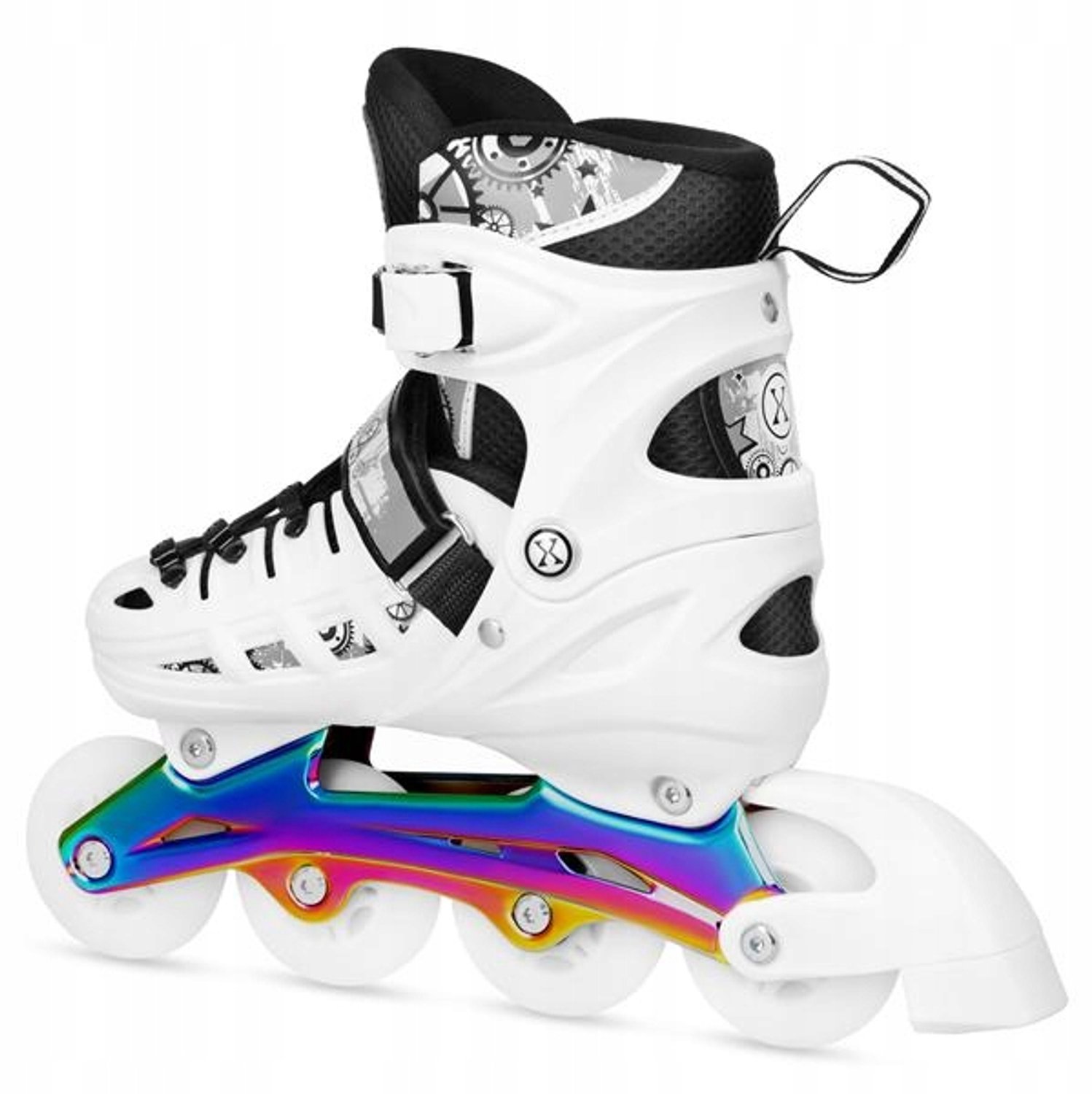 4-in-1 LED Kinder Schaatsen & Skates, Verstelbaar, Maat S (31-34)
