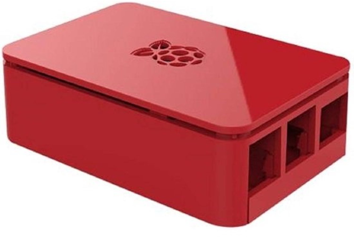 Raspberry Pi Behuizing - Raspberry Pi Case - Bescherming Computer - Geventileerd Driedelig Ontwerp