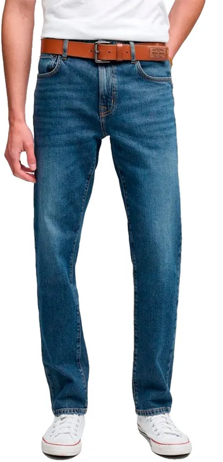 Superdry Vintage Slim Straight Fit Spijkerbroek 29 32 Man Heritage Indigo