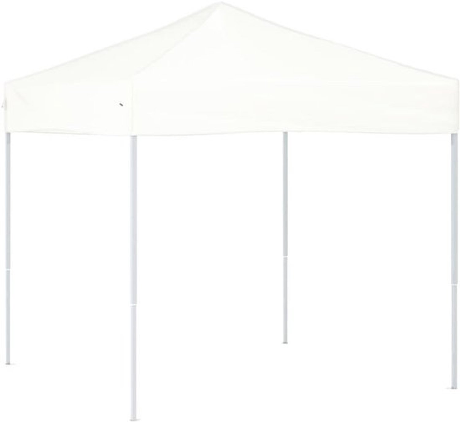 Inklapbare Partytent 200x200 cm Wit - Flexibele Tent voor Tuin en Buitenactiviteiten