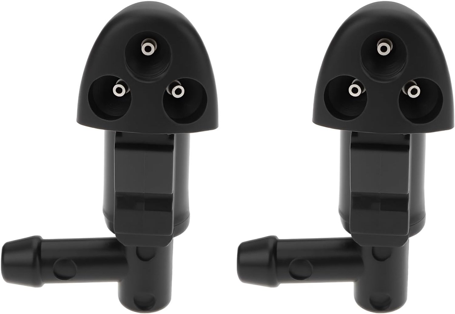 Voorruit wasmachine spray nozzle - 2 stuks - kunststof/metal - directe vervanging - geschikt voor Chevrolet Cruze J300 - ShopVlot