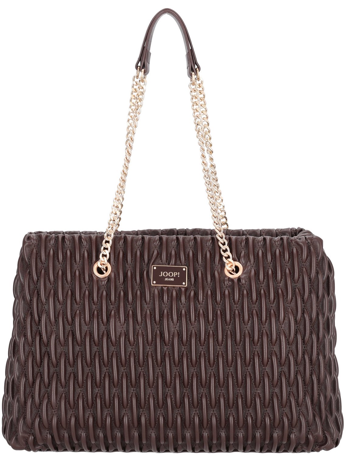 JOOP! shopper schoudertas Ruga Niecy Shopper Darkbrown donkerbruin