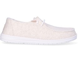 HEYDUDE - Wendy Stretch Jersey - Dames - Instappers - Beige