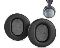 HARX700 Black Protein Leather Memory Foam Ear Pads Replacement for JVC HARX900, SR850s, K240S K271, Fidelio X2 HR ATH - ShopVlot