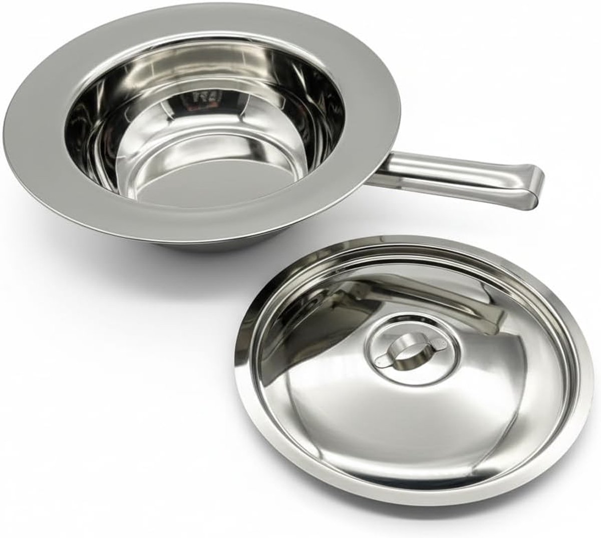 HaseMed Stainless Steel 31 cm Stainless Steel Hand Bowl 1 Piece Hygienic Care Bed Accessory for Clinic and Home - ShopVlot
