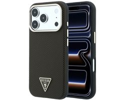 Guess - Kevlar Triangle Logo MagSafe (GUHMP18X6PWKSGTW) - iPhone 18 Pro Max / iPhone 17 Pro Max - Brown
