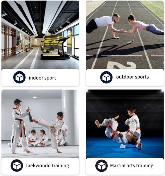 Dailygoods - Set van 2 Dubbele Kickpads voor Vechtsporttraining van Dailygoods — afbeelding 2