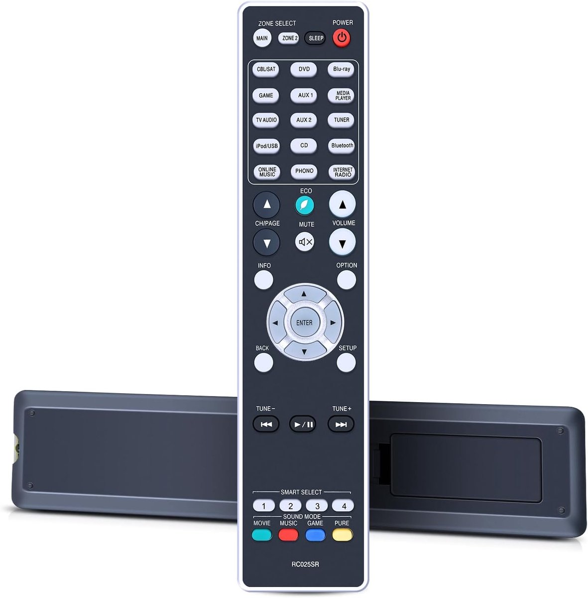 RC025SR vervangende afstandsbediening geschikt voor Marantz AV Surround Receiver SR6009 SR6011 SR6010 SR6010DC - ShopVlot