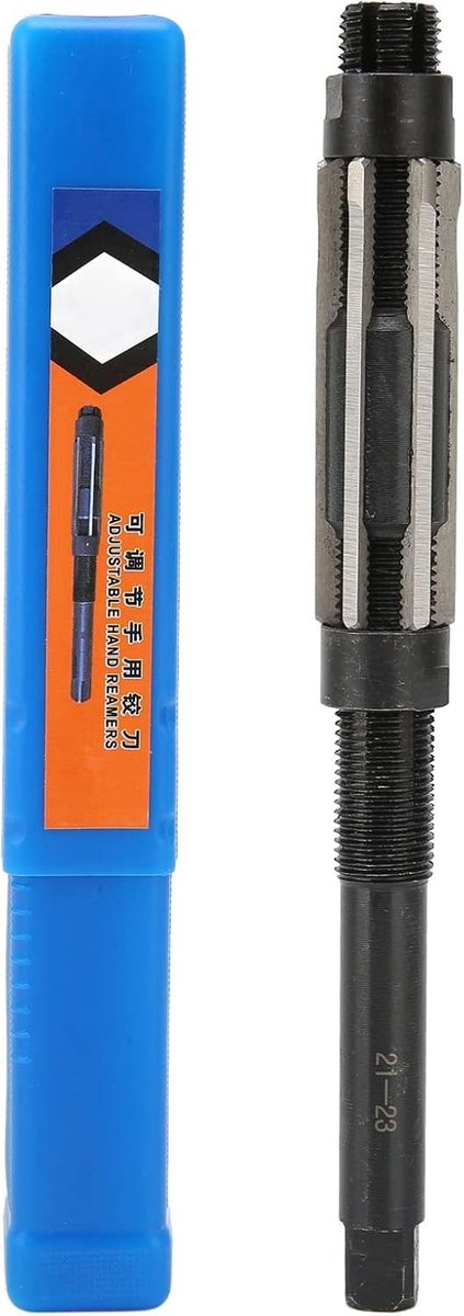 Verstelbare Reamer met 6 Vleugels, Lengte 64mm, Voor Precisie Aanpassingen van 21 tot 23mm