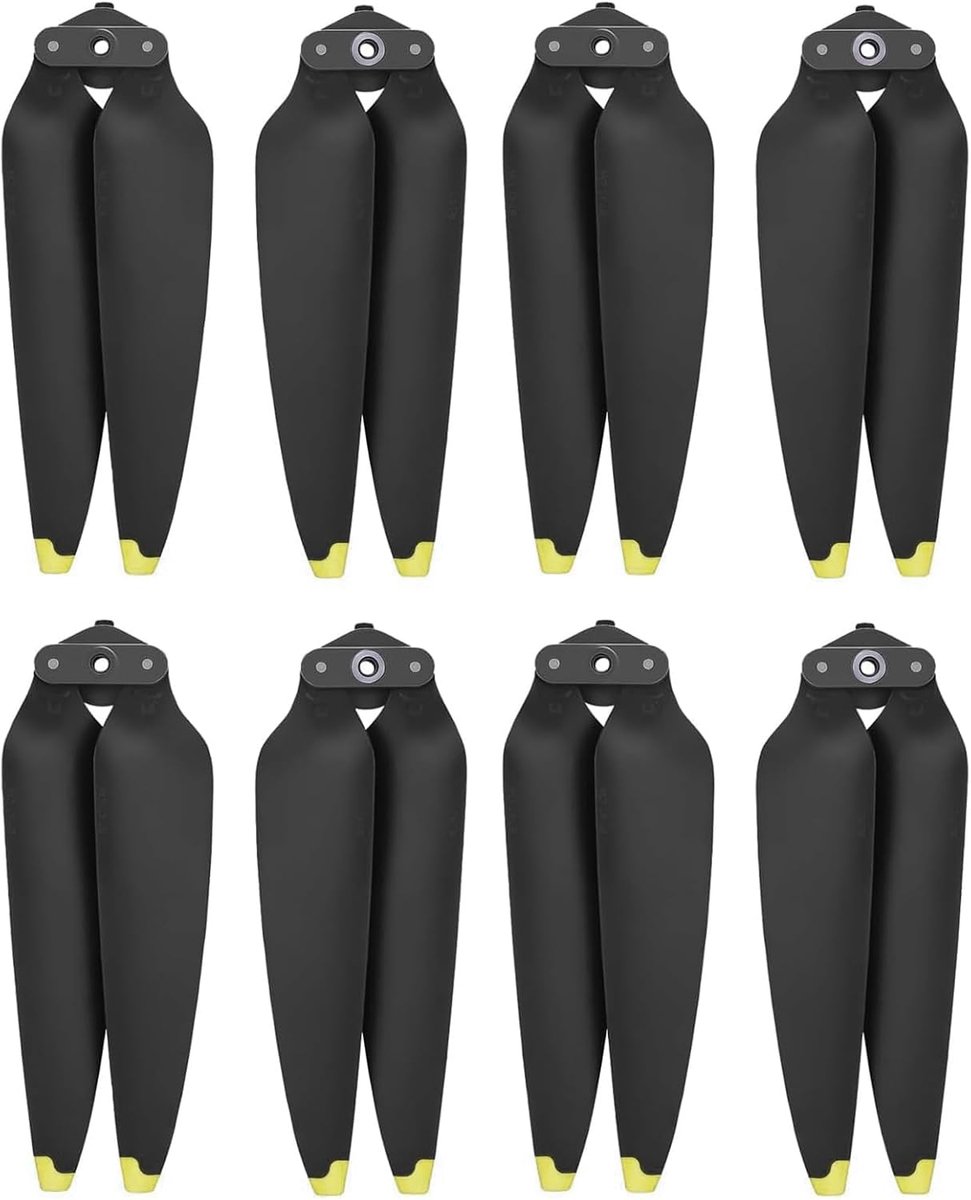 8 stuks drone propeller Air 3, model 8747 propeller voor drone Air 3 vervangbare accessoires met snelsluiting, geluidsarm en stabiel (goud)