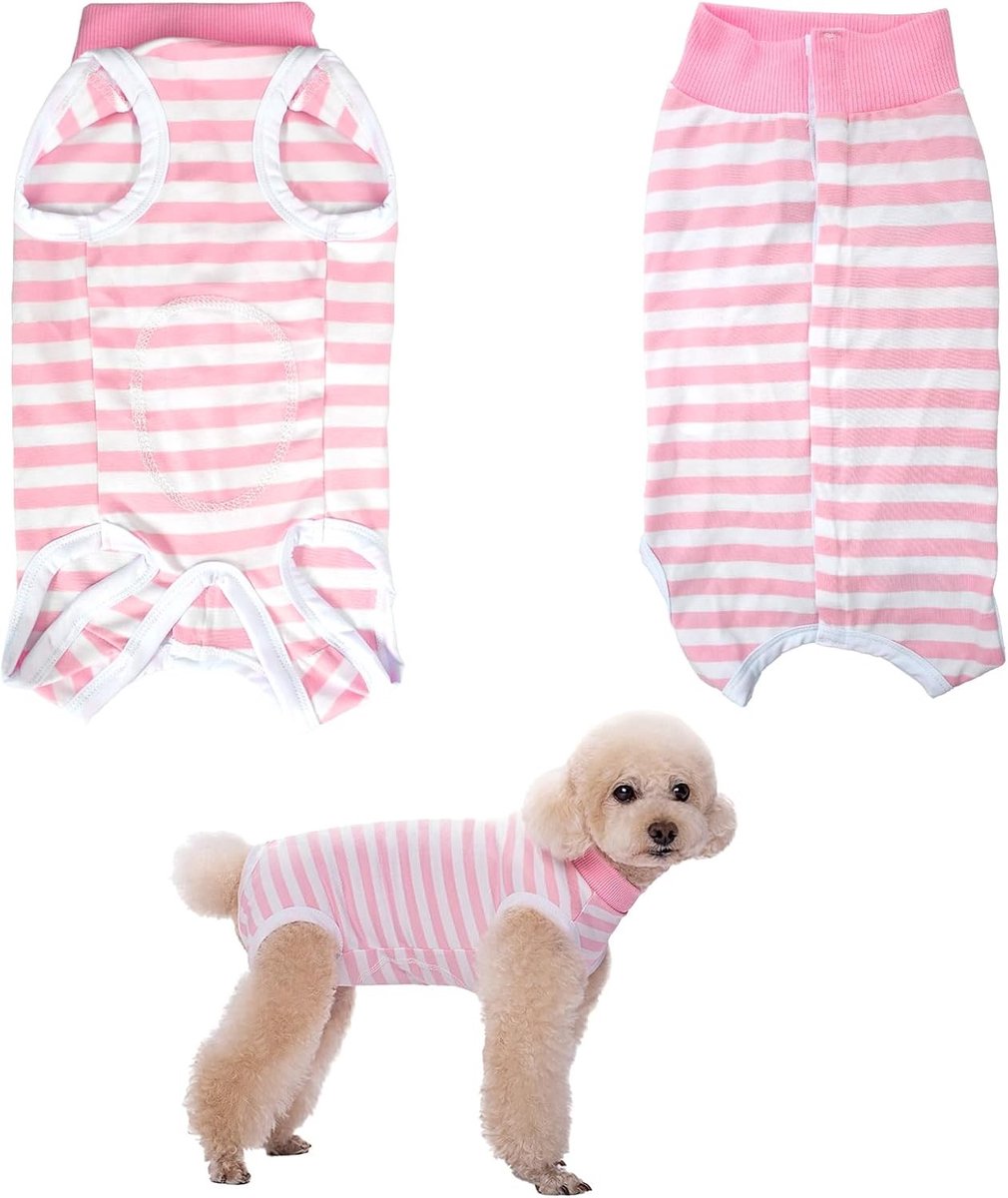 Herstelpak voor Honden, Bescherming voor Buikwonden na Sterilisatie, Maat M, Comfortabel en Ademend