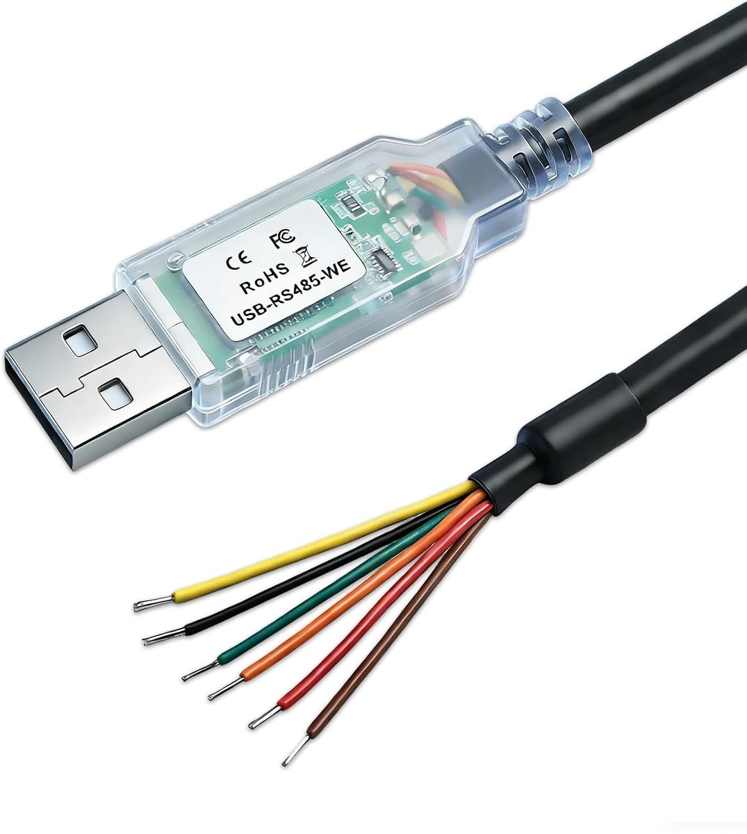 Kabel, USB naar RS485 Seriële Kabel Adapter Converter met FT232RQ Chip (1,8 m)