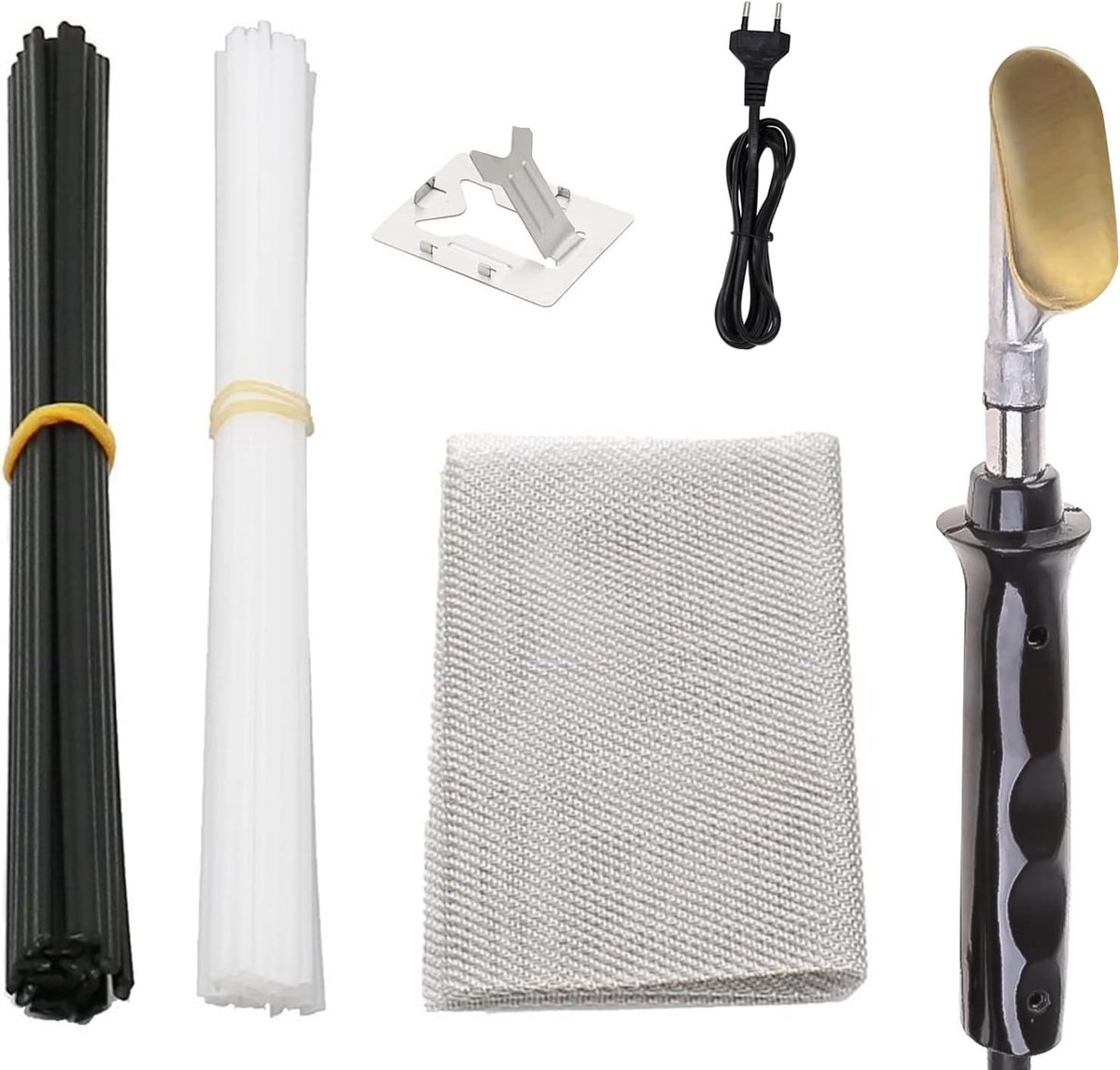 Bumpers reparatie kit lasapparaat kunststof auto lasapparaat set rooster spatel lasdraad
