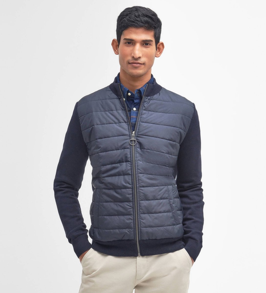 Barbour Essential Carn marineblauw jack