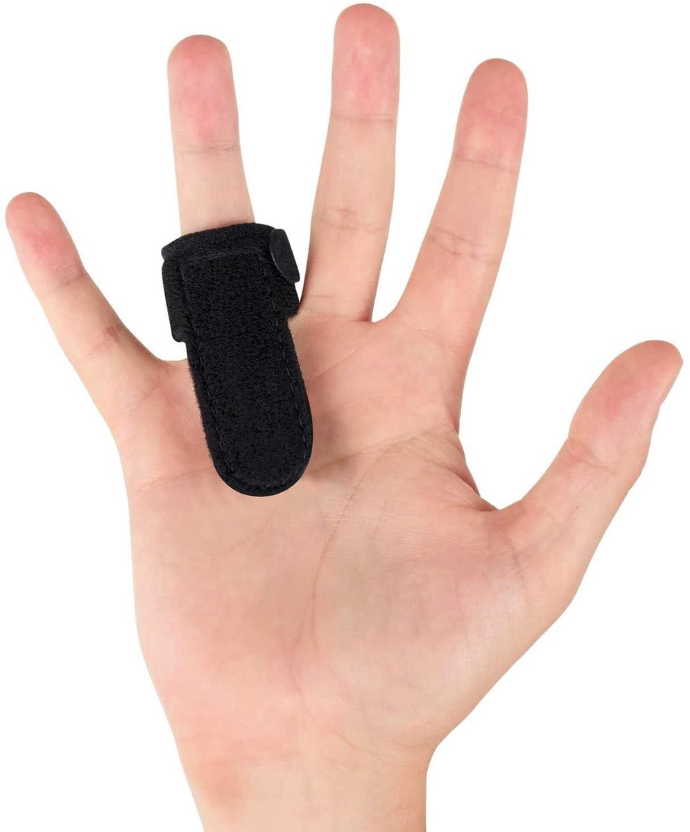 Adjustable finger splint for thumb, index finger, middle finger, ring finger and small fingers, for arthritis and - ShopVlot