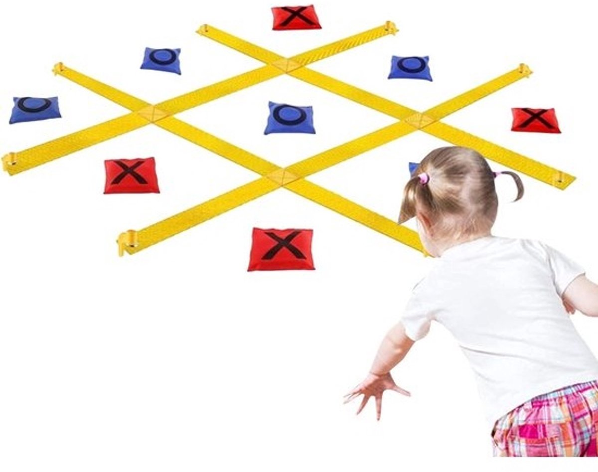 Zakwerpspel voor buiten - Gigantisch gooispel met bonenzakken voor gazon, tuinfeesten, familiebijeenkomsten, school en reizen - Voor binnen en buiten
