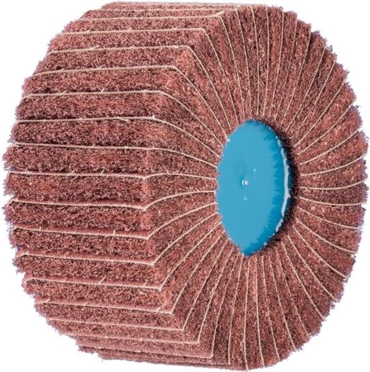 Oppervlakteschuurschijf - Afbraamschijf en schuurwiel - Voor metaalbewerking - Hoge slijpcapaciteit - 100 mm - Blauw