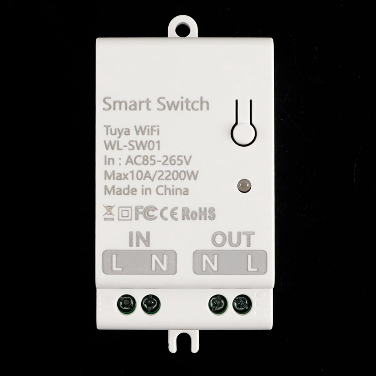 WiFi Schakelaar Module - Draadloze Relais Controller - Droog Contact Output - Afstandsbediening via Smartphone - ShopVlot