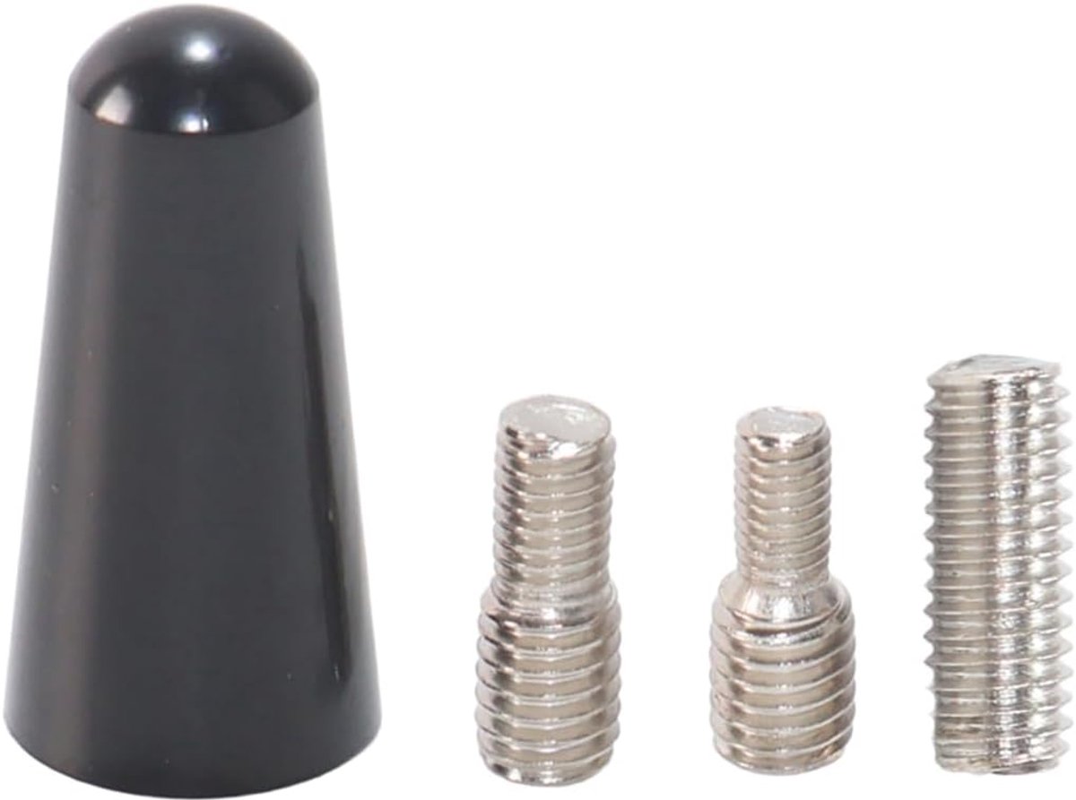 Sylen 3 cm korte stang dakantenne mini radiovoetantenne, zwart - ShopVlot